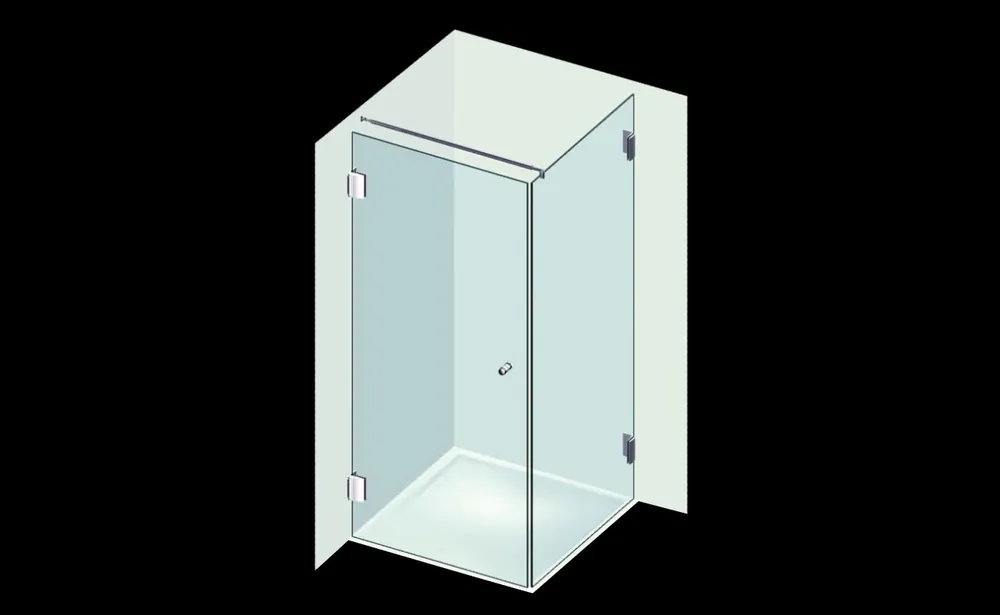 Végkiárusítás Varioglass Globus 201 80x90 cm-es Zuhanykabin (80x90x200 cm, zöld üveg)Varioglass