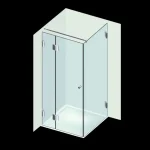 Varioglass Globus 204 120x80 cm-es Zuhanykabin (120x80x200 cm, víztiszta üveg)Varioglass Outlet