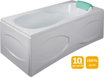 Hopa Olsen-Spa Assisi 180x80 egyenes kád kádlábbalHopa Expressz szállítás