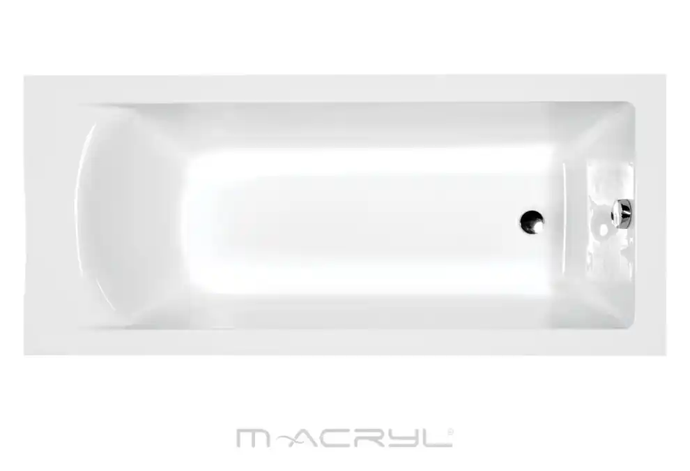 M-Acryl Fresh 170x70 egyenes kád kádlábbal (12121)M-Acryl Szuper ajánlat