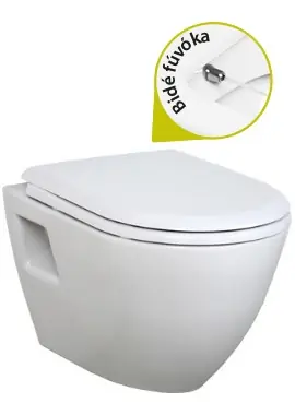 Creavit Terra falra szerelhető wc Bidé2in1, fehér TP325-00CB00E-0000Creavit Vedd meg online