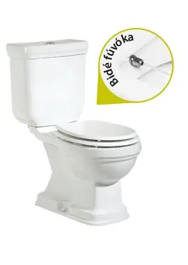 Creavit KLASIK - WC + BIDÉ 2in1 - KL3041 kombi WC+BIDÉ-alsó kifolyásúCreavit Vásárlói kedvenc