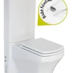 Expressz szállítás Creavit SORTI - WC + BIDÉ 2in1 - SR3141 kombi WC+BIDÉ - UNI kifolyásúCreavit