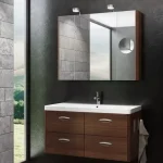 Tboss Torino 105 fürdőszobabútor komplett szett (mokka, #sima tükörrel)Tboss Exkluzív ajánlat