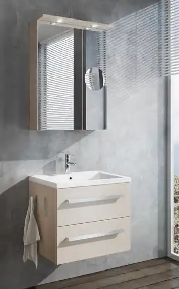 Tboss Modena 60 fürdőszobabútor komplett szett (mokka, #sima tükörrel)Tboss Expressz szállítás