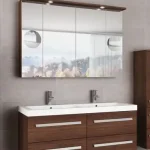 Tboss Modena 120 fürdőszobabútor komplett szett (sonoma, #sima tükörrel)Tboss Vásárlói kedvenc
