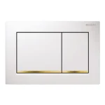 Geberit Omega30 kétmennyiséges öblítésű működtető nyomólap fehér / aranyozott / fehér 115.080.KK.1Geberit Vedd meg online