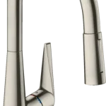 Hansgrohe Talis S egykaros konyhai csaptelep 200 kihúzható kifolyóval, rozsdamentes acél 72813800Hansgrohe Rendeld meg most