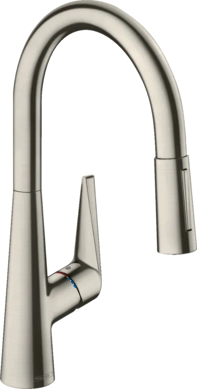 Hansgrohe Talis S egykaros konyhai csaptelep 200 kihúzható kifolyóval, rozsdamentes acél 72813800Hansgrohe Rendeld meg most