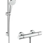 Hansgrohe Croma Select E Vario combiszett 0,65 m, fehér/króm 27081 400 (27081400)Hansgrohe Akció