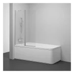 Biztonságos fizetés Ravak 10CVS2 100 cm balos kádparaván Transparent üveggel, szatén 7QLA0U03Z1Ravak