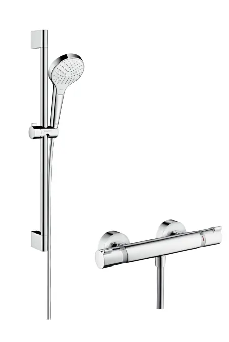 Szuper akció Hansgrohe Croma Select S Vario combiszett 0,65m fehér/króm 27013 400 (27013400)Hansgrohe