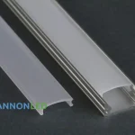 Pannonled Aluminium "U" Profil Süllyeszthető LED szalagokhoz 1 méteres, 7112Pannonled Kedvezmény