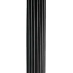 Vedd meg online Radeco Bora 6 design fűrdőszobai radiátor (1440 W, króm, 600x670 mm)Radeco