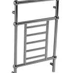 Exkluzív ajánlat Radeco CLARO CHROM design fűrdőszobai csőradiátor (270 W, króm, 860x550 mm)Radeco