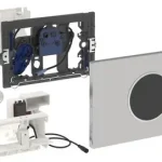 Geberit érintésmentes WC-öblítő vezérlés, elemes, Sigma10 design szálcsiszolt / fényes króm / szálcsiszolt rozsdamentes acél 115.909.SN.1Geberit Nézd meg most