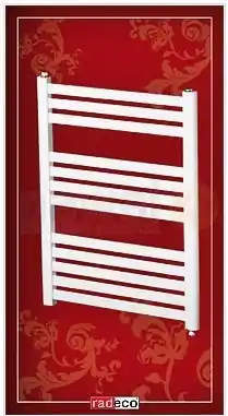 Radeco AD5-600/EP D profilos egyenes típusú törölközőszárítós csőradiátor (895 W, fehér, 1240x650 mm)Radeco Akció