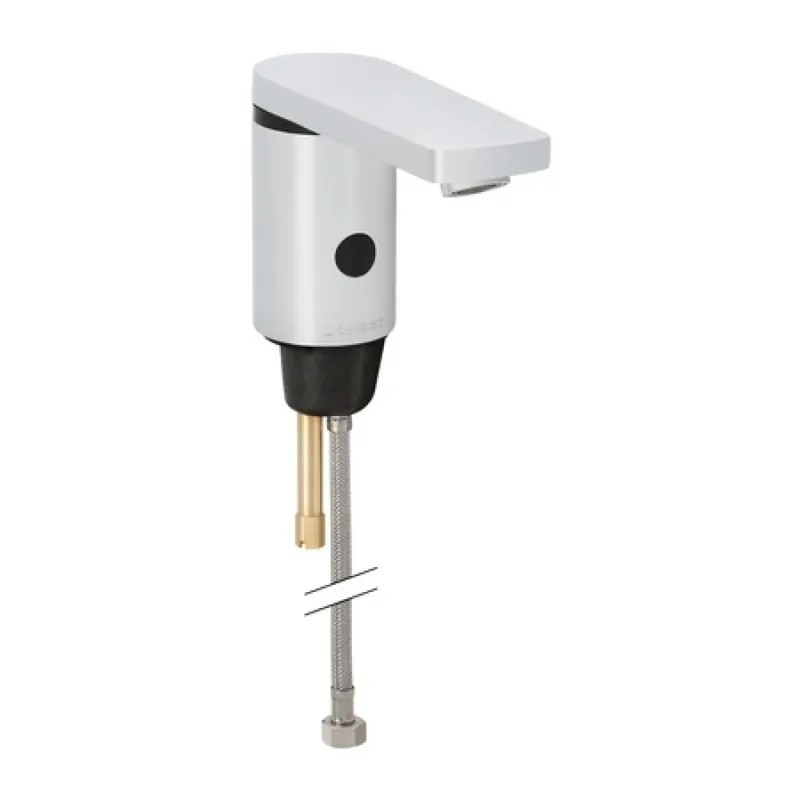 Geberit 186 típusú automata mosdó csaptelep, keverő nélkül, elemes 116.236.21.1Geberit Újdonság