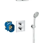 Grohe Grohtherm 3000 Cosmopolitan falba épített komplett szett 34408 000 (34408000)Grohe Biztonságos fizetés