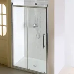 Gyors kiszállítás Sapho ANTIQUE 120 cm-es zuhanyajtó, eltolható ajtós, króm (GQ4512)Sapho