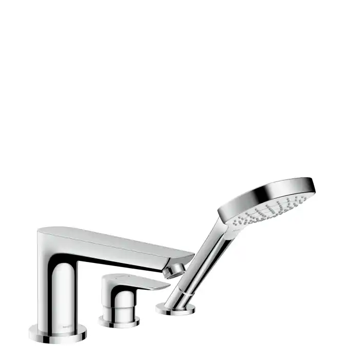 Árengedmény Hansgrohe Talis Select E 3-lyukú peremre szerelhető kádcsaptelep 71730 000 (71730000)Hansgrohe