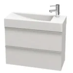 Jika Pure alsószekrény 80 cm-es mosdó alá, 2 fiókkal, fehér H4558721745001 (4.5587.2.174.500.1)Jika Legkelendőbb