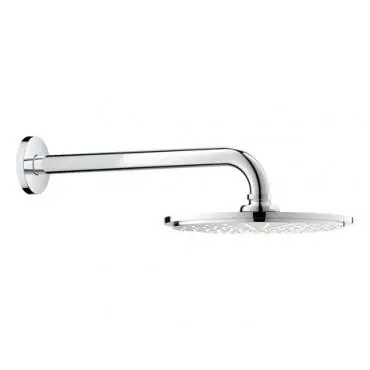 Grohe Rainshower Cosmopolitan 210 fejzuhany 286 mm zuhanykarral 9,5 l/perc 26062 000 (26062000)Grohe Vásárlói kedvenc