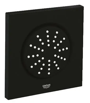 Grohe Rainshower F-sorozat oldalzuhany 5", fekete 27251 KS0 (27251KS0)Grohe Árengedmény