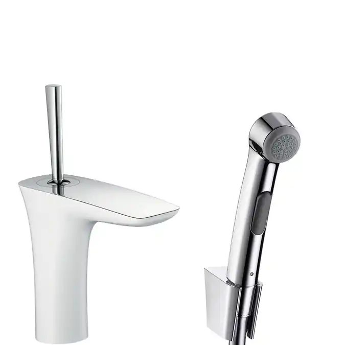 Hansgrohe PuraVida egykaros mosdócsaptelep Bidette 1jet kézizuhany szett 1,60 m 15275 400 (15275400)Hansgrohe Kedvezményes ár