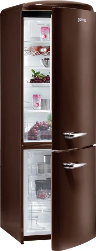 Gorenje alul fagyasztós kombinált hűtőszekrény, old timer A++, étcsokoládé barna RK60359OCHGorenje Ajánlat