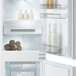 Szezonális akció Gorenje alul fagyasztós beépíthető kombinált hűtőszekrény A+, RKI4181KWGorenje