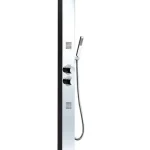 Azonnal elérhető Sapho inox zuhanypanel, keverős csaptelep, mikro fúvókákkal (AQ568)Sapho