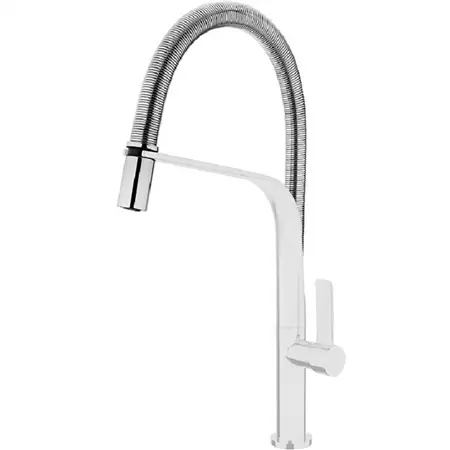 Kedvezmény Teka Formentera FO 999 mosogató csaptelep flexibilis kifolyócsővel, fehér 62.999.02.0WTeka