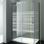 Gyors szállítás Sapho DRAGON 90 cm zuhany oldalfal, bal canvas üveg (GD7890SL)Sapho