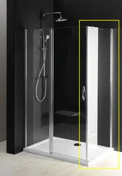 Sapho ONE 120 cm zuhany oldalfal, transzparent üveg (GO3512)Sapho Árengedmény