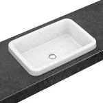 Szuper ajánlat Villeroy and Boch Architectura 61,5x41,5 cm beépíthető mosdó, túlfolyóval 41676001 (4167 60 01)Villeroy & Boch