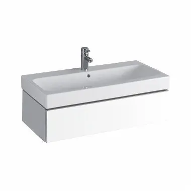 Ajánlat Keramag Icon mosdószekrény magasfényű fehér (89x24x47,7 cm, 840290000)Keramag