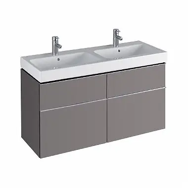 Keramag Icon mosdószekrény magasfényű platina (119x62x47,7 cm, 840522000)Keramag Kihagyhatatlan ajánlat