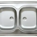 Újdonság Livinox 900x600/135 mm teletetős mosogató két medencével N-111KLivinox