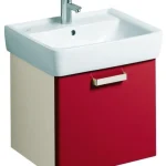 Keramag Renova Nr. 1 Plan mosdószekrény magasfényű rubin (53x46,3x44,5 cm, 879074000)Keramag Legnépszerűbb