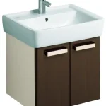 Kihagyhatatlan ajánlat Keramag Renova Nr. 1 Plan mosdószekrény magasfényű wenge (53x46,3x44,5 cm, 879063000)Keramag