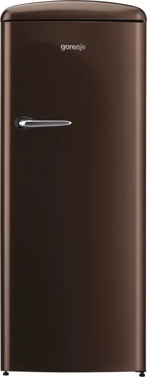 Gorenje szabadonálló felülfagyasztós hűtőszekrény, old timer, A++, étcsokoládé barna ORB152CHGorenje Kihagyhatatlan ajánlat