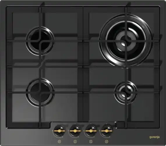 Rendeld meg most Gorenje beépíthető gáz főzőlap grafit-fekete G6N50RBRGorenje