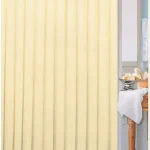 Utolsó esély Aqualine 180x180 cm PVC zuhanyfüggöny, bézs (0201003 BE)Aqualine