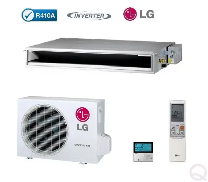 Újdonság LG CB12L/UU12W Multi inverteres légcsatornázható klíma 3,5 kWLG
