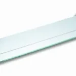Gyors szállítás Novaservis Metalia 3 kerekített üvegpolc kerettel, króm 6353,0Novaservis