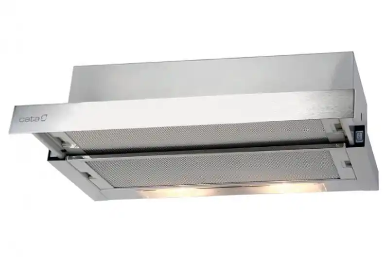Cata TF-2003/90 halogén Duralum kihúzható teleszkópos páraelszívó 90 cm, inox, 02094303Cata Alacsony ár