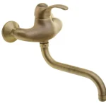 Kedvezményes ár Sapho KIRKÉ fali csaptelep, bronz (KI15B)Sapho