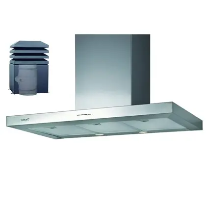Cata SYGMA SILENT SPLIT EXTERIOR fali páraelszívó tetőre szerelhető motorral 90 cm, inox, 02175310Cata Utolsó esély