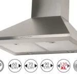 Cata BETA 700/D LED fali páraelszívó 70 cm, inox, 02093303Cata Ajánlat